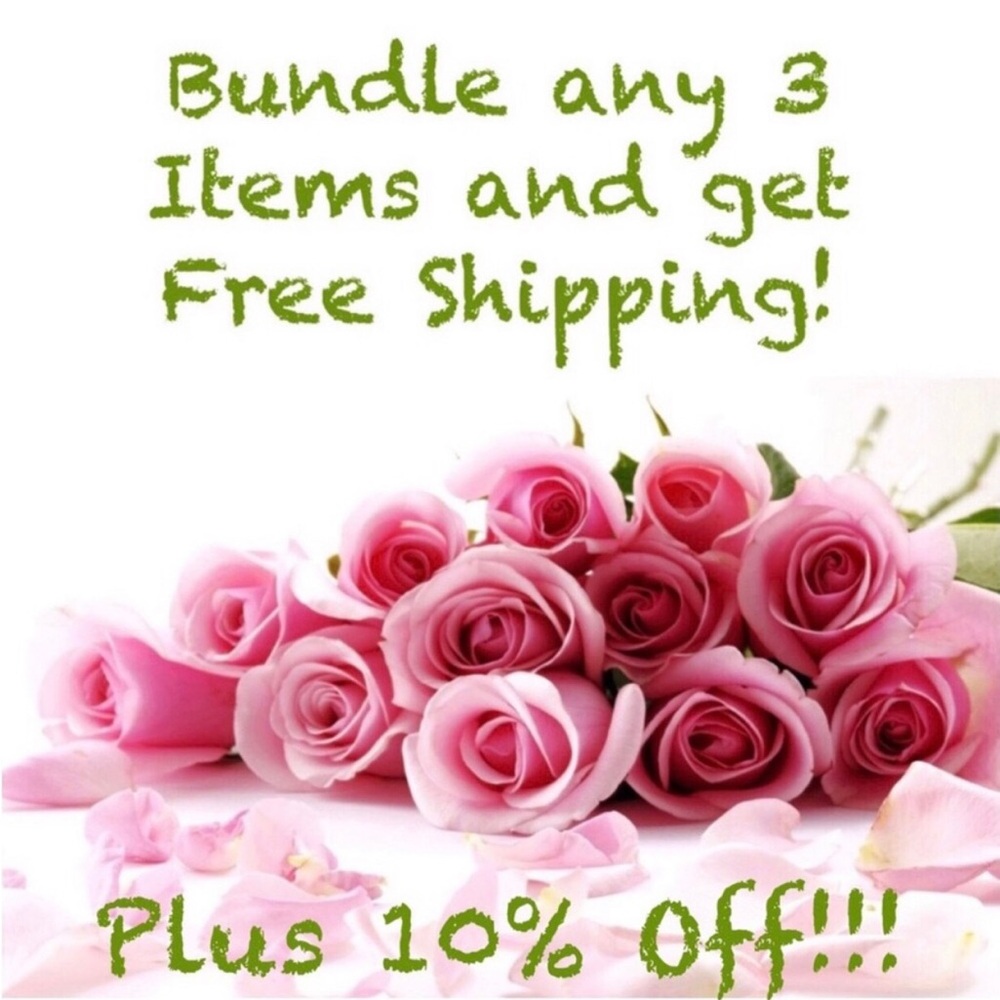 Bundle any 3 items and get FREE Shipping plus 10% OFF!!!